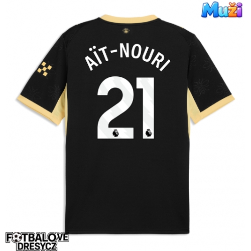 Manchester City Rayan Ait-Nouri #21 Venkovní Dres 2026-27 Krátký Rukáv Manchester City Rayan Ait-Nouri #21 Venkovní Dres 2026-27 Krátký Rukáv
